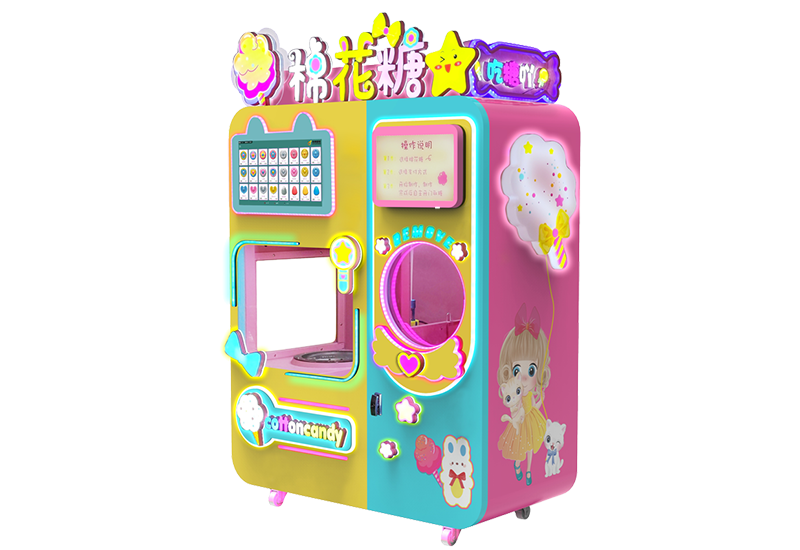 Cotton Candy Vending Machine