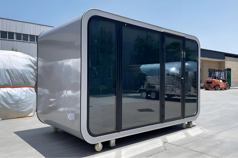 Space Capsule Food Trailer
