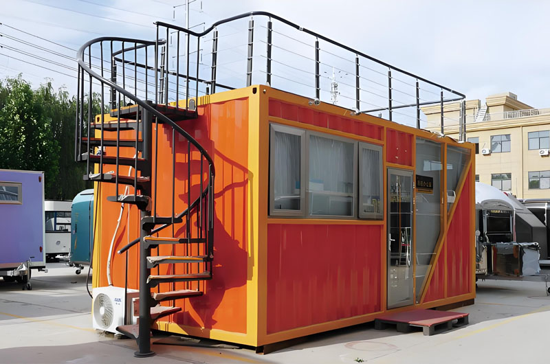 Double Deck Food Trailer