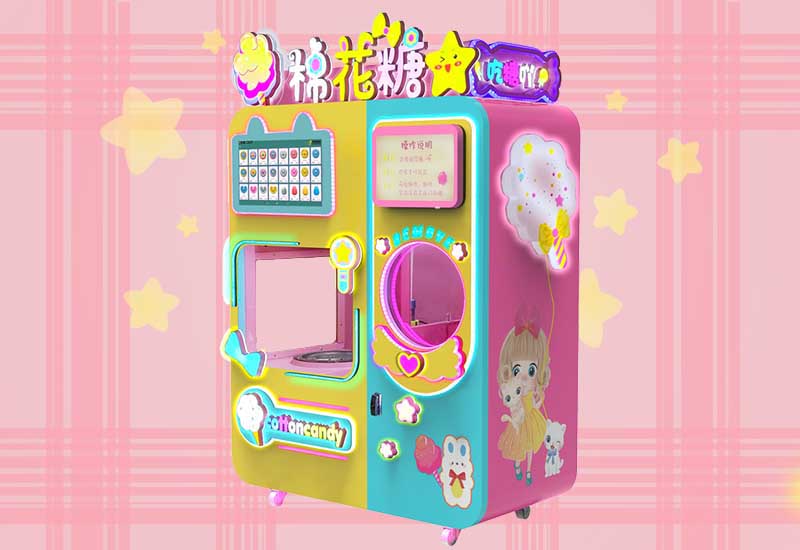 Cotton Candy Vending Machine