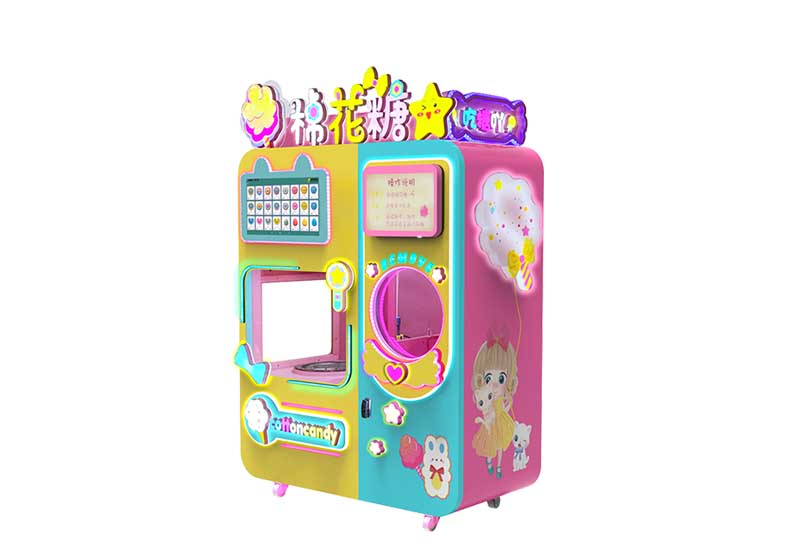 Cotton Candy Vending Machine