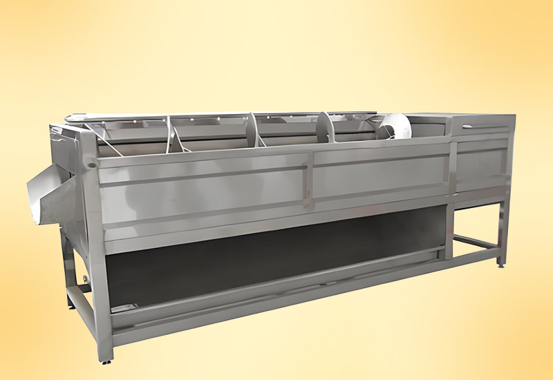 Spiral Washing And Peeling Machine