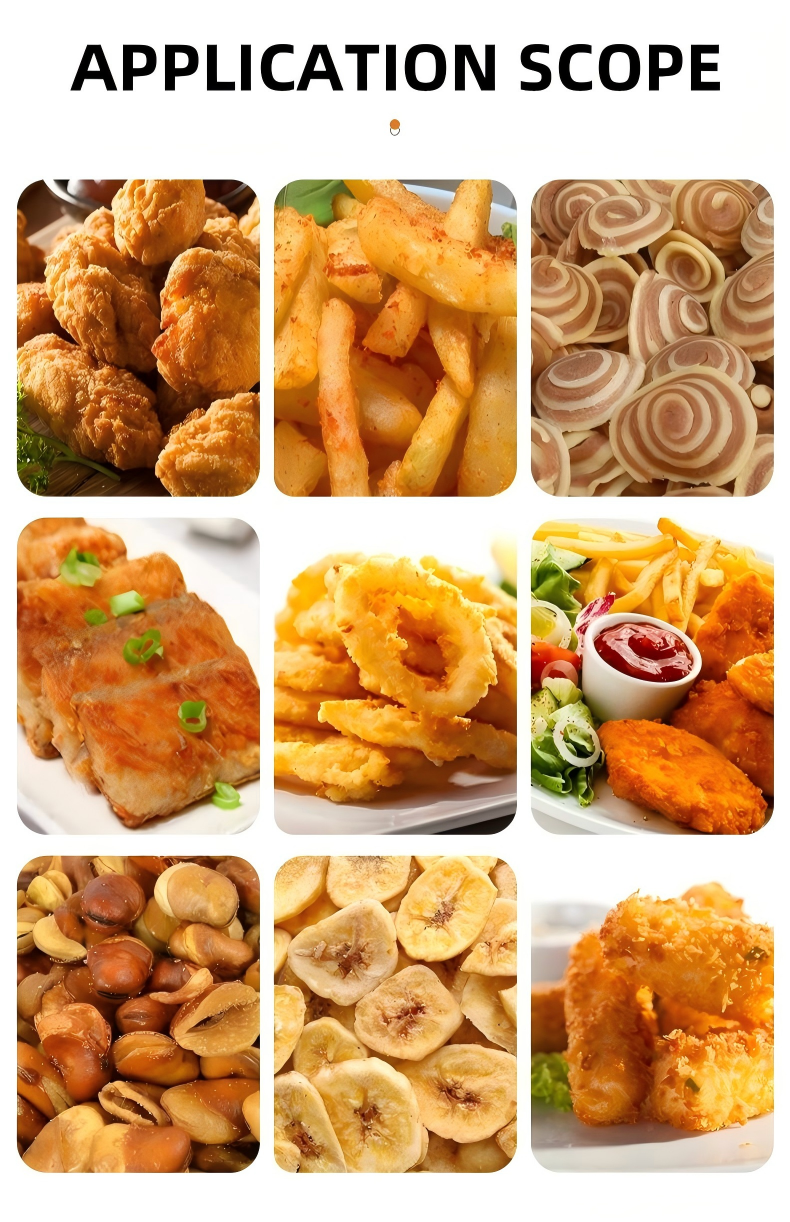 Industrial Continuous Fryer