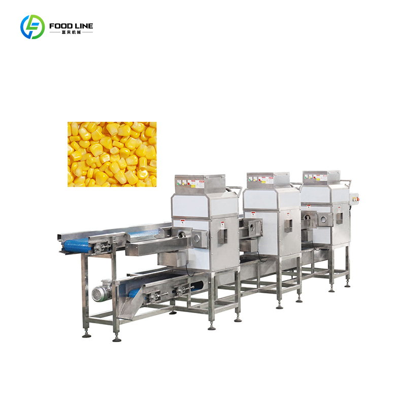 Fresh Corn Threshing Production Line