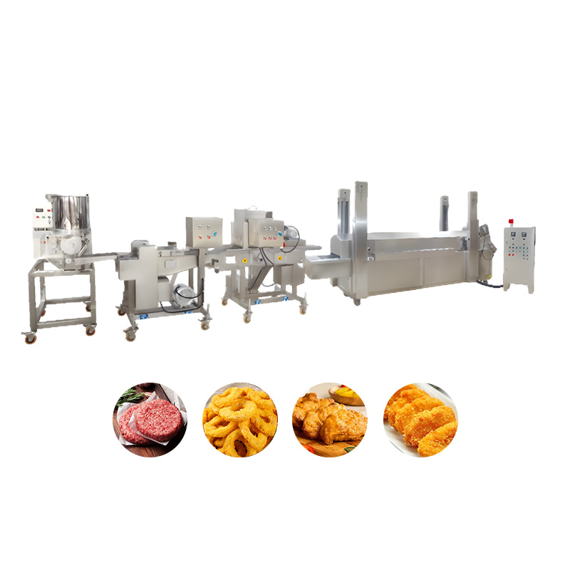 Full Automatic Meat Patty Processing Line