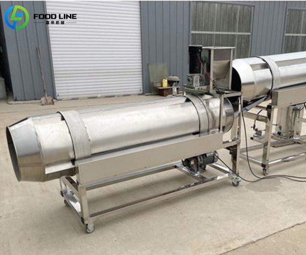 Commercial Drum Seasoning Machine | Efficient Food Flavoring