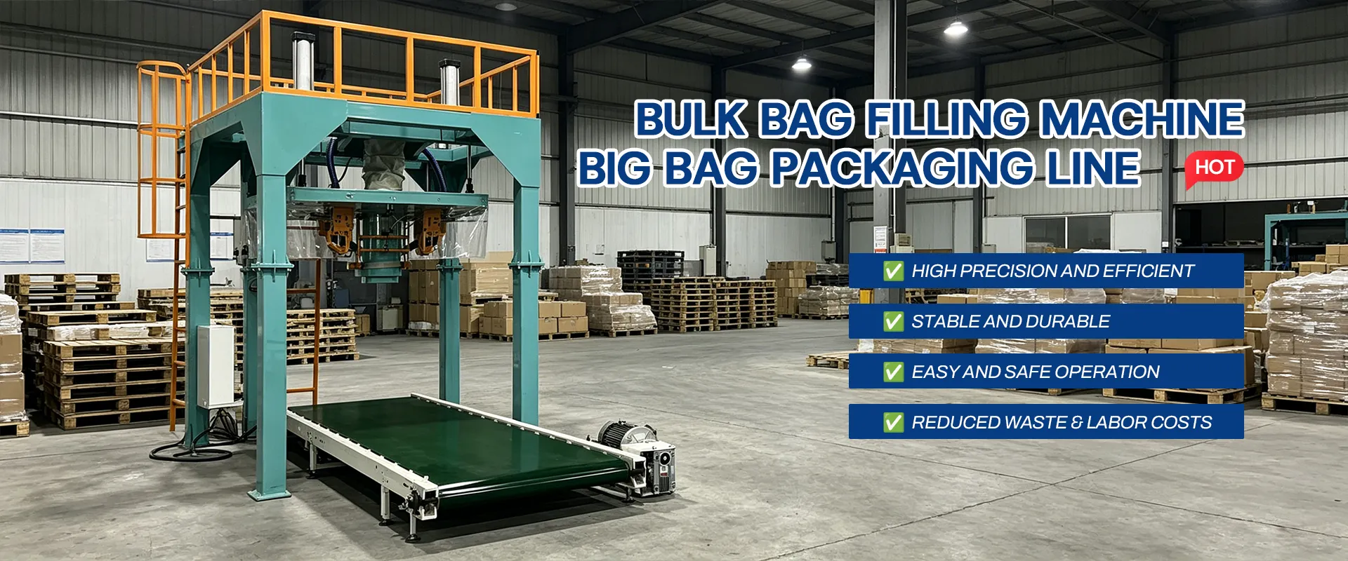 Bulk Bag Filling Machine | FIBC Jumbo Bag Packaging Equipment