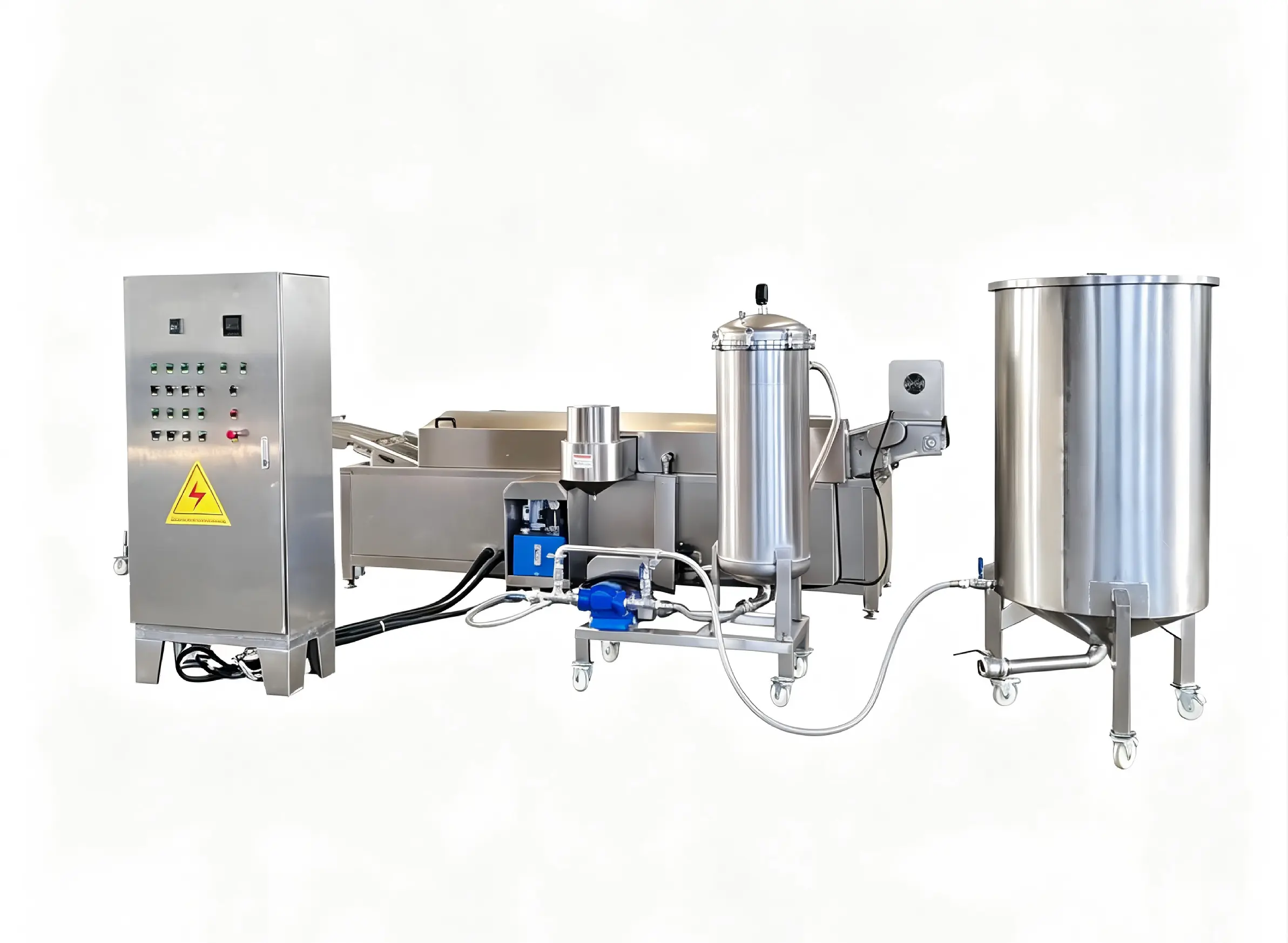Continuous Fryer Machine