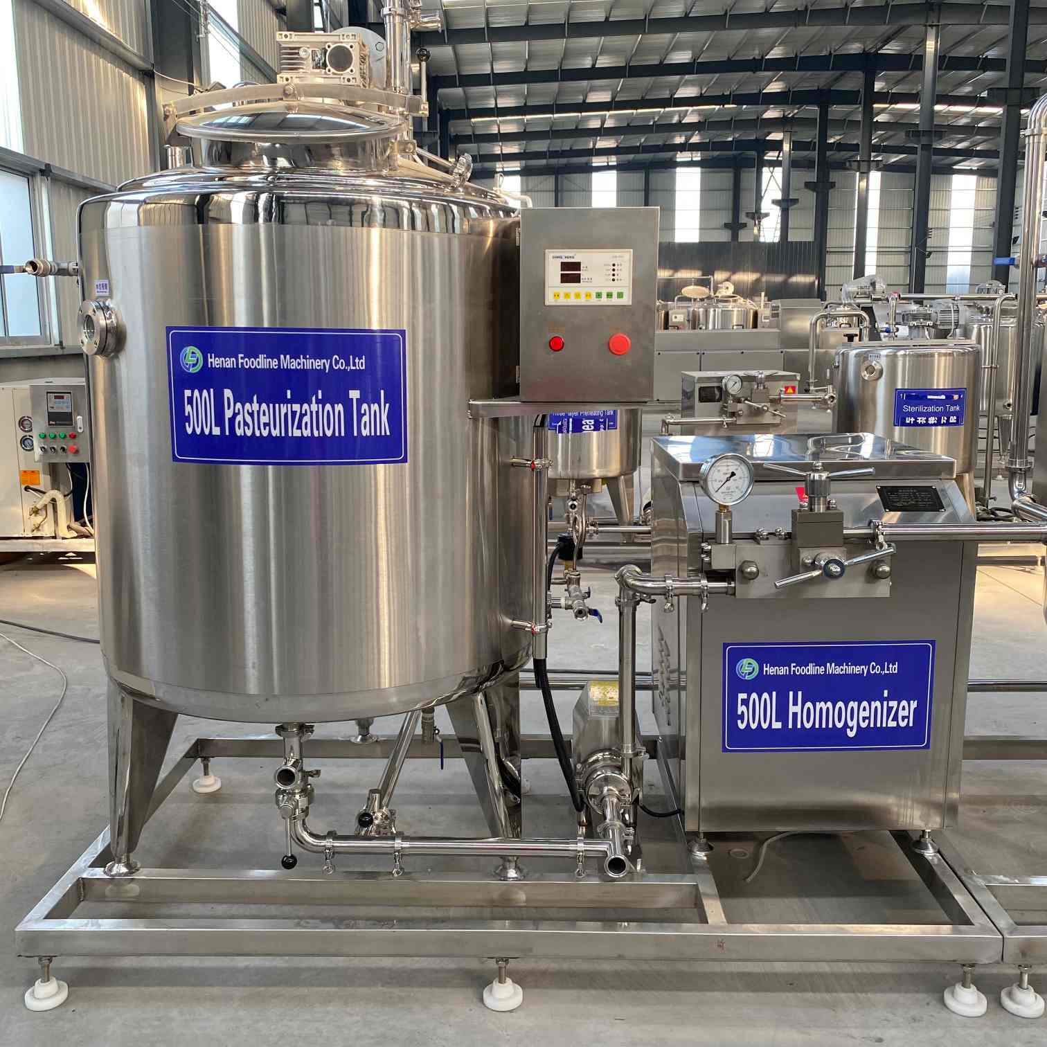 500Lpasteurization