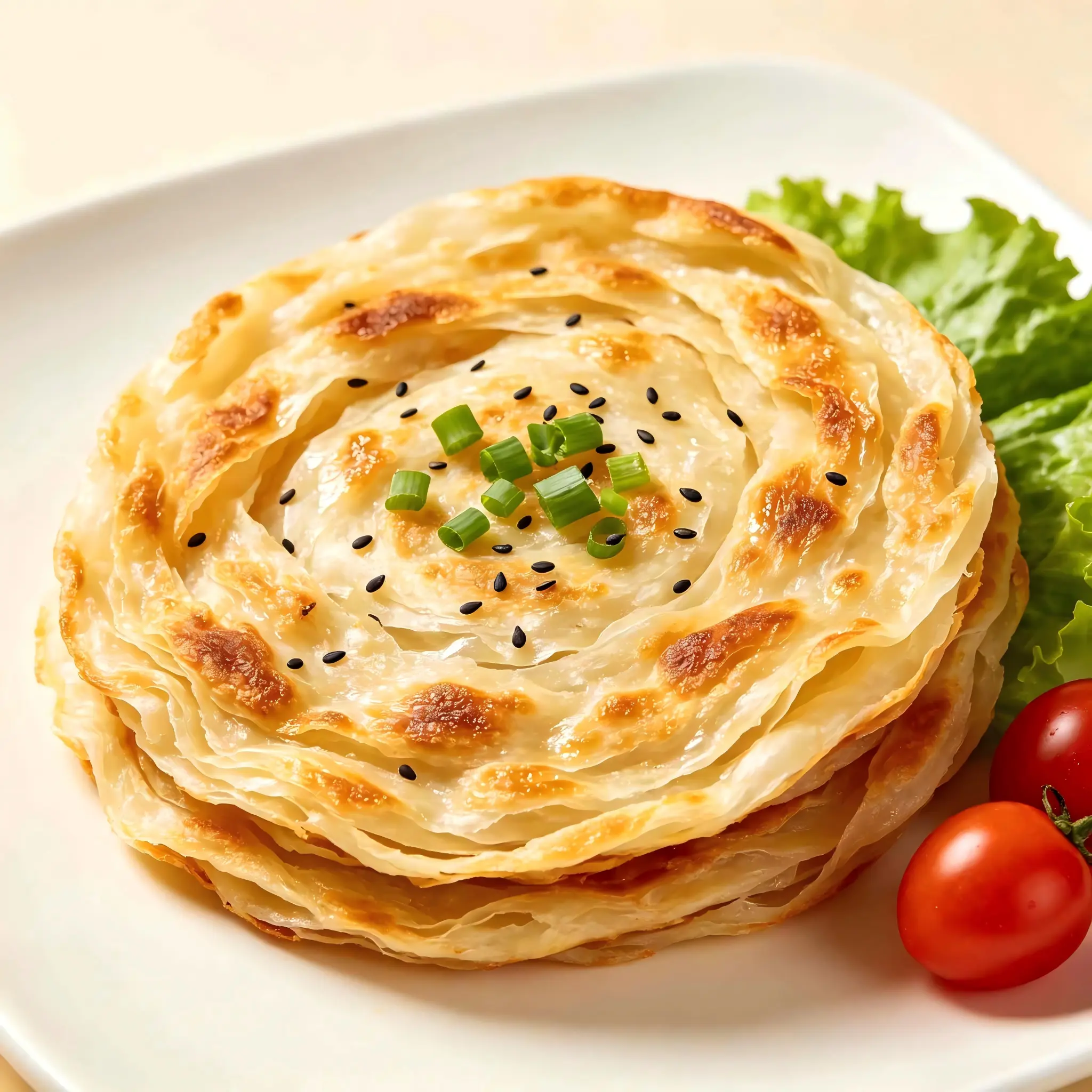 Hand-pulled flatbread